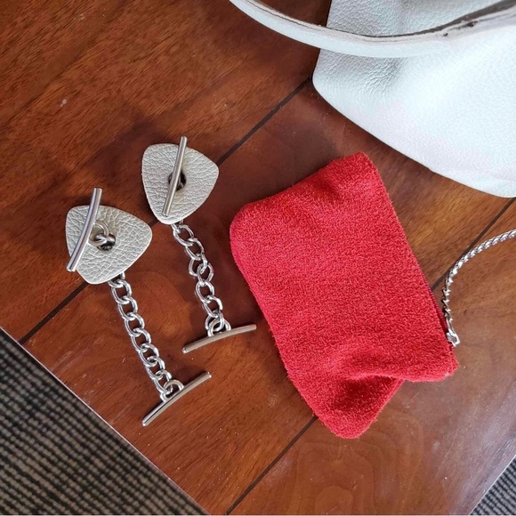 Creazioni In Pelle Genuine Leather Reversible Handbag Made In Italy - Picture 6 of 7